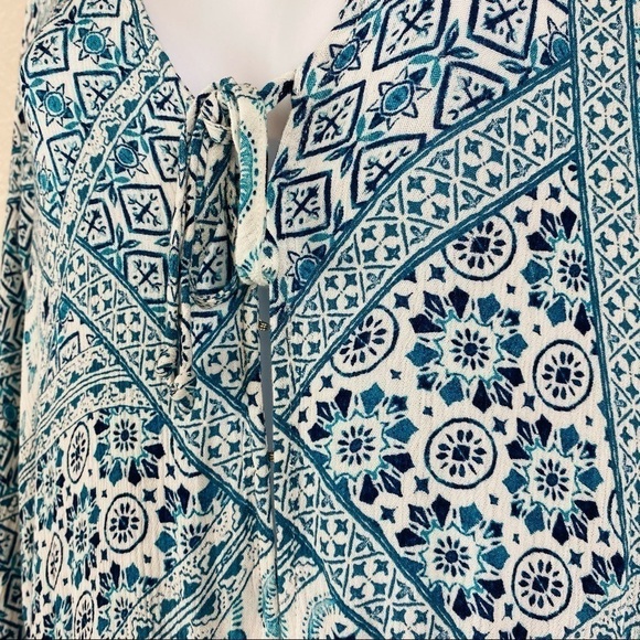 L*space Aubrey Romper Patchwork Boho Print Size S - Picture 11 of 15